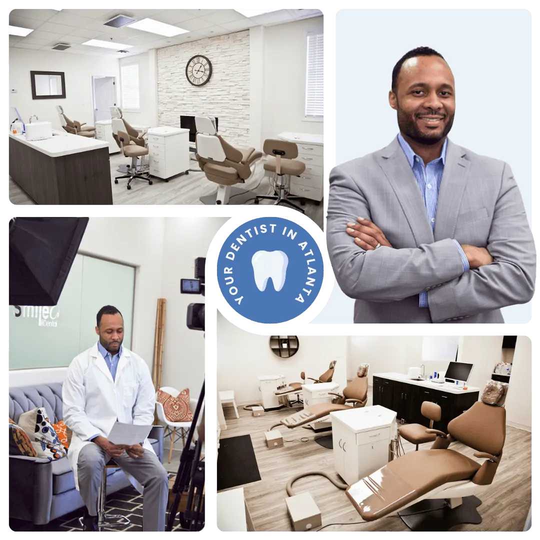 Dr. David Lofters and clinic picture collage